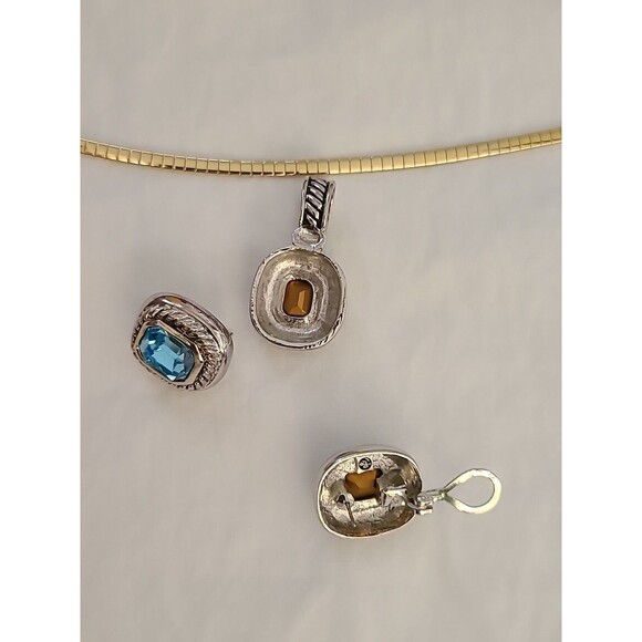 Vintage JOAN COLLINS Albion  Necklace & Earrings Set .DYNASTY EDITION 1987 Erica - Picture 6 of 9